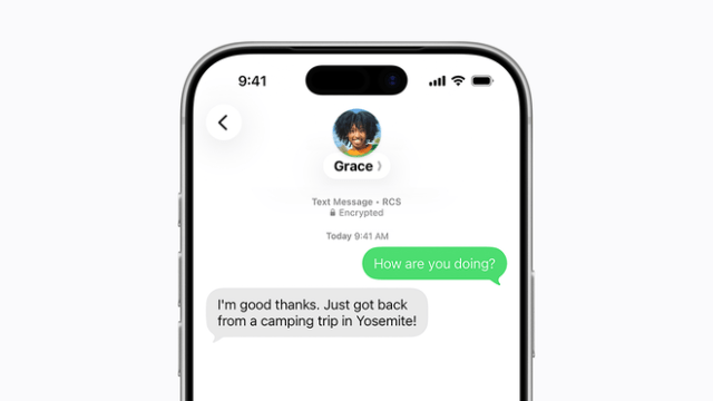 Starting today, iPhone users running iOS 26.5 will begin seeing a new lock icon in RCS chats indicating that messages in the chat are end-to-end encrypted.