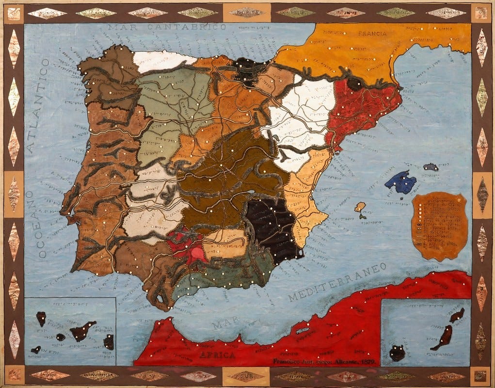 Mapa en relieve de España (1879) Mapa en relieve de España (1879)