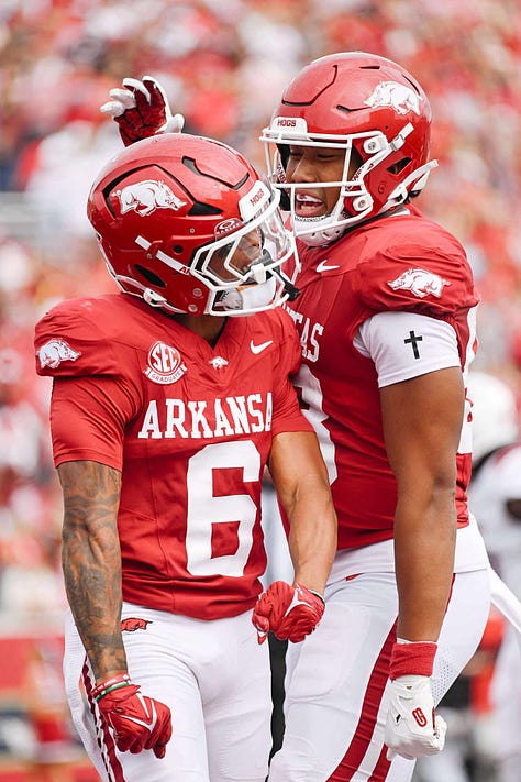 Arkansas football photos