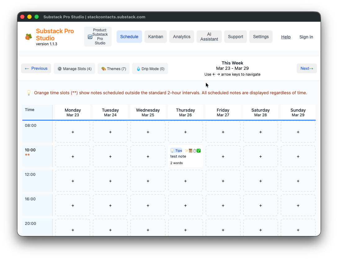 Substack Pro Studio User Guide v1.1.x - by Finn Tropy