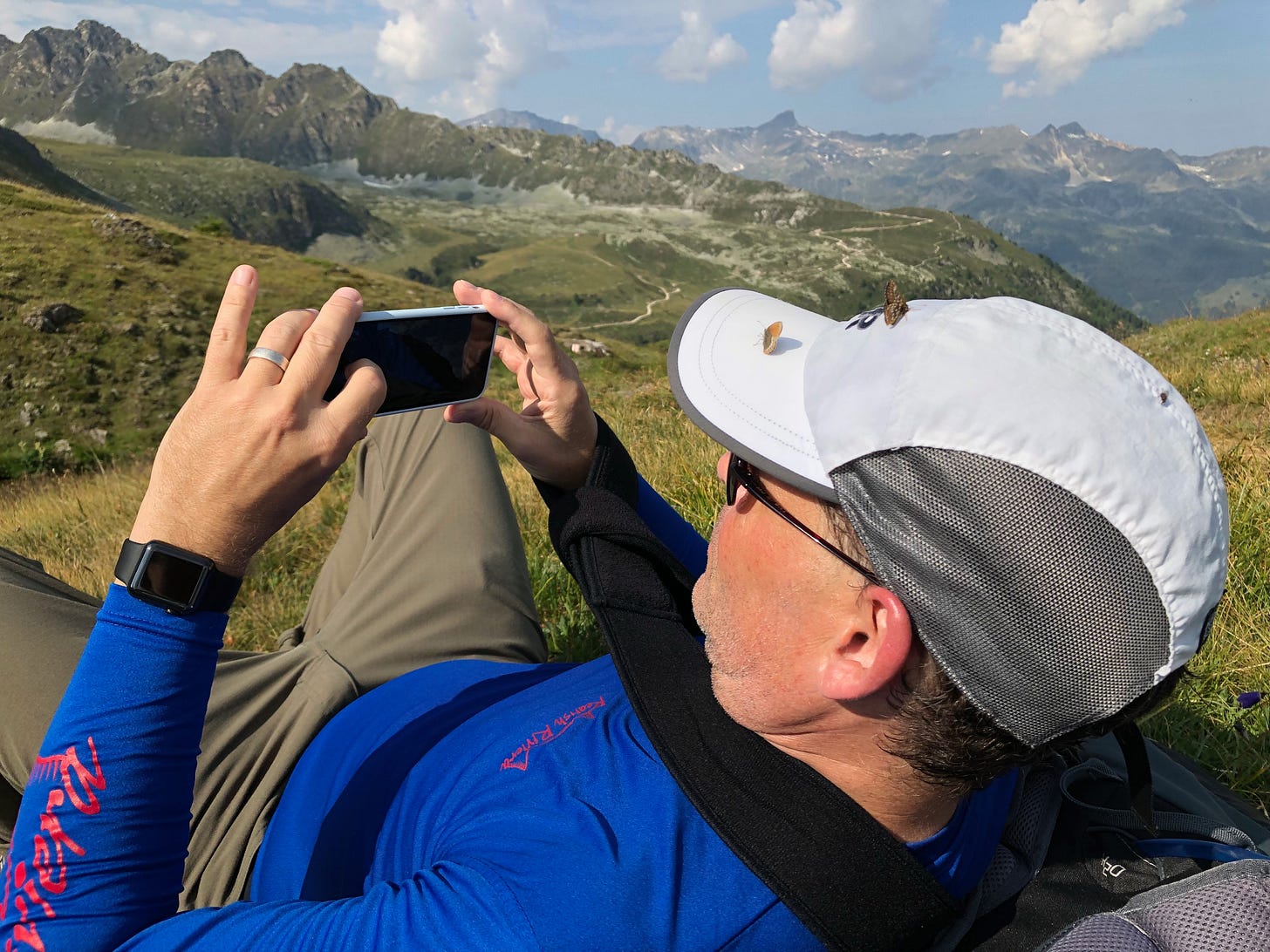 Chris made some new friends.