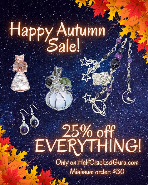 25% off your entire order on my purse charms, journal charms, and jewelry. Min order $30 free shipping in US on orders over $45