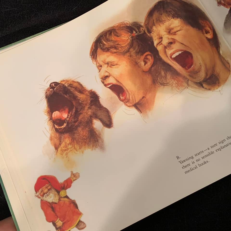 May be an image of 1 person and text that says 'sure explanati sign th B. Yawning there books. starts- sensible medical'