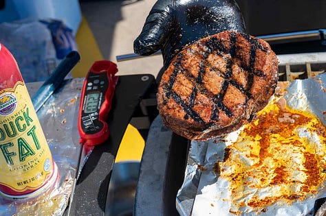 Scenes from the Triple Steak Cookoff