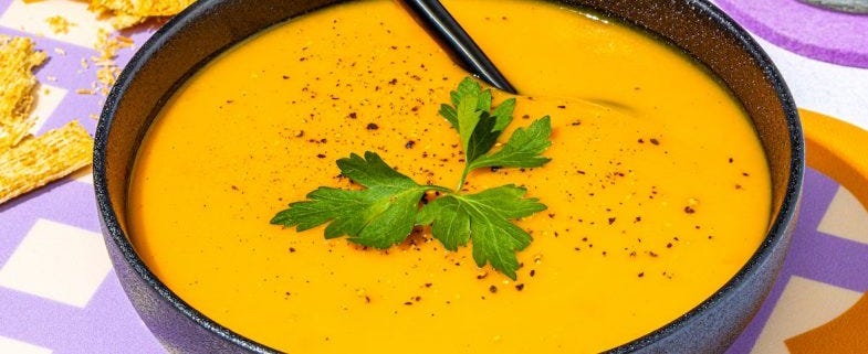 Potage carottes gingembre Potage carottes gingembre