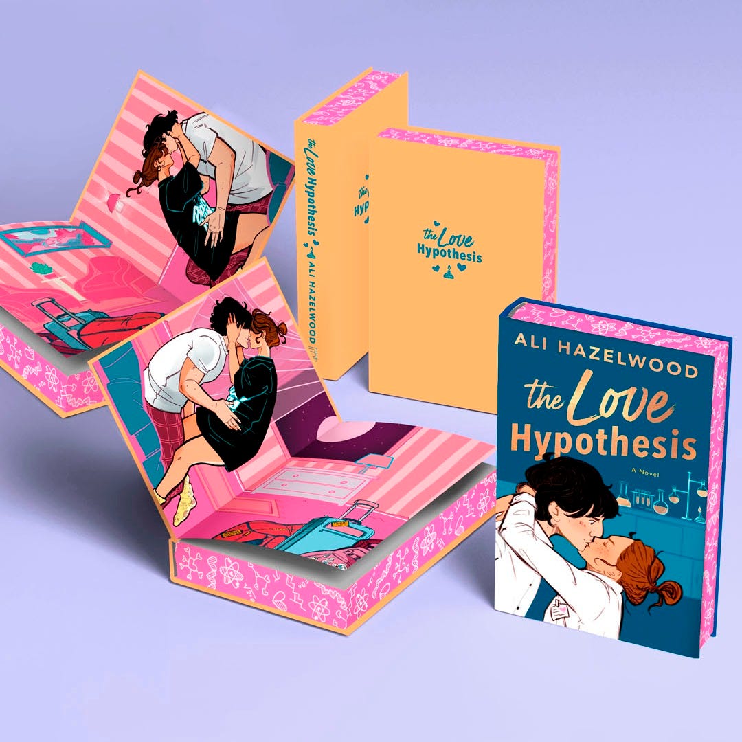 A secret 👀 + The Love Hypothesis Deluxe Edition 💕