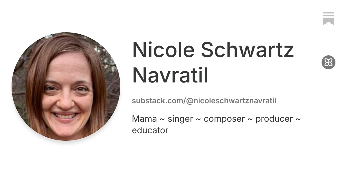 Nicole Schwartz Navratil | Substack