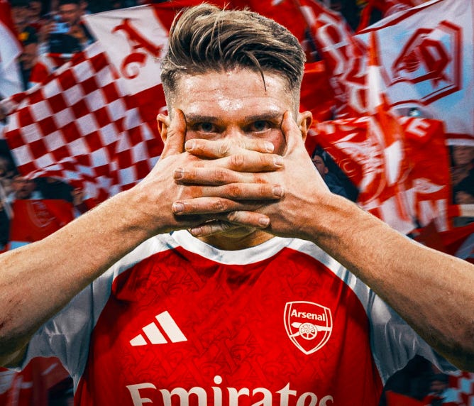 Viktor Gyökeres: el delantero que Arteta no sabía que necesitaba
