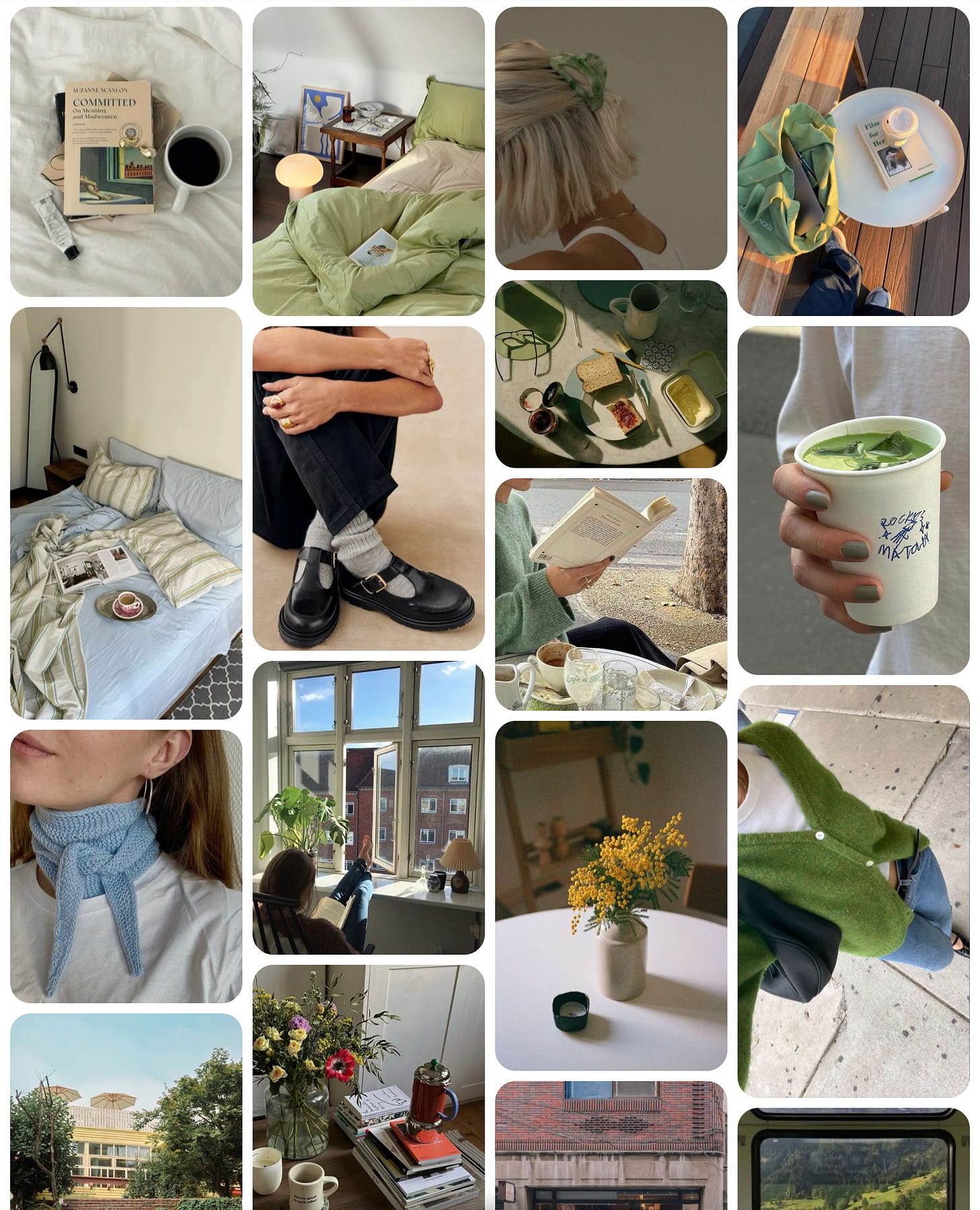 A screenshot of my spring 2025 Pinterest board, featuring fashion and lifestyle inspirations for the season. A screenshot of my spring 2025 Pinterest board, featuring fashion and lifestyle inspirations for the season.