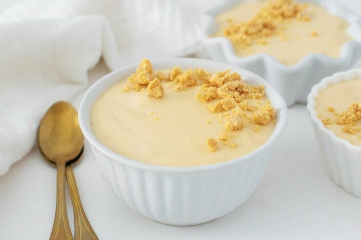 Mousse de turrón blando