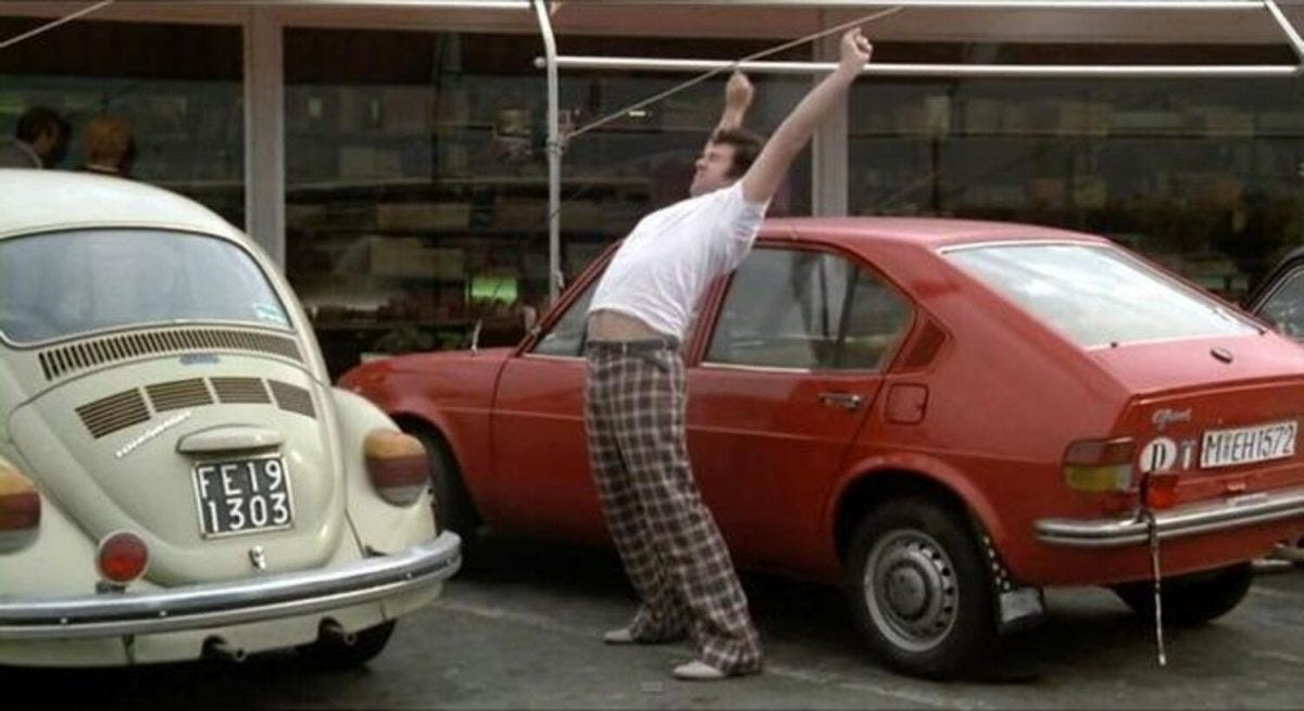 Tutte le auto utilizzate nel film “Bianco rosso e Verdone”
