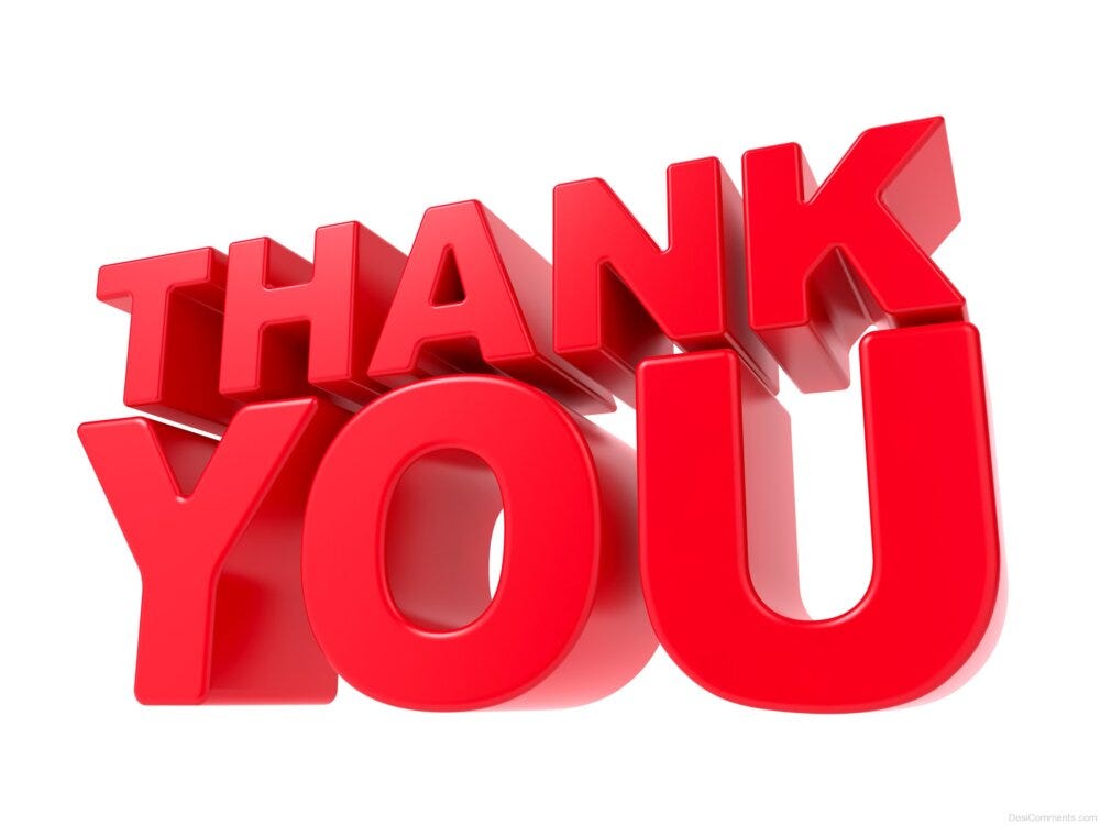 Thank You Pictures, Images, Graphics for Facebook, Whatsapp - Page 2