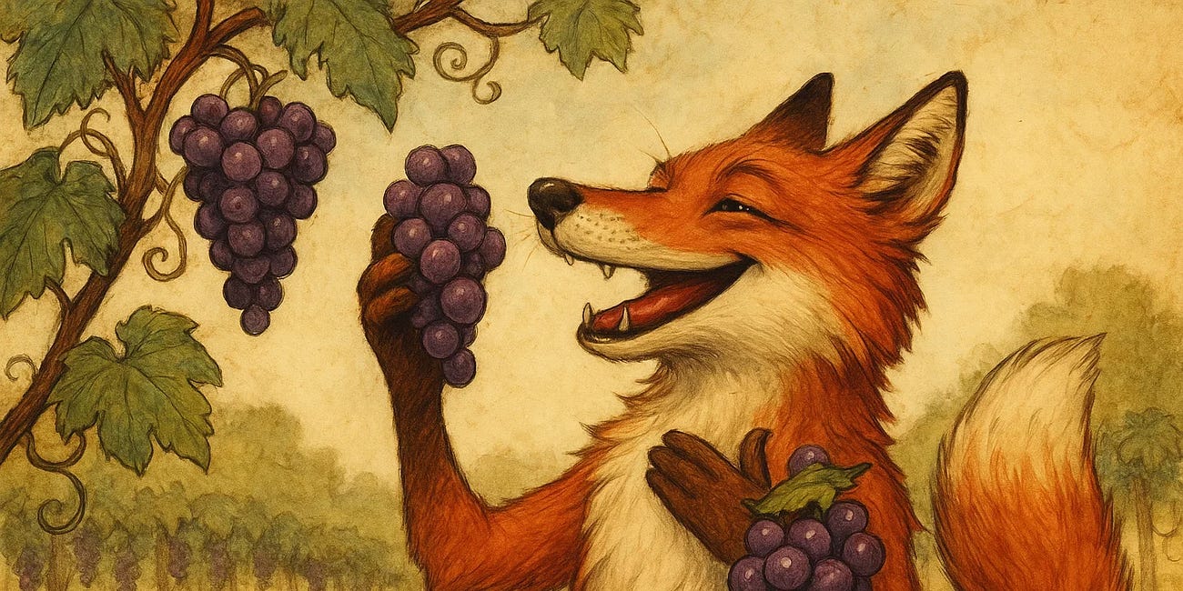 When the Grapes Really Are Sour