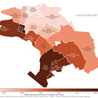 Oakland taxes hit deep East Oakland's homes up to 48% harder than Rockridge's