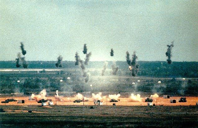 Naval Gazing Main/Aircraft Weapons - Cluster Bombs