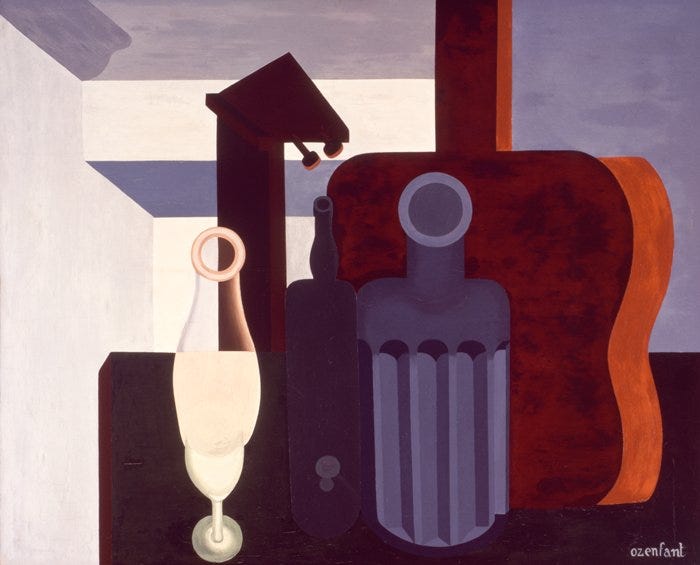 File:Amédée Ozenfant, 1920-21, Nature morte (Still Life), oil on canvas, 81.28 cm x 100.65 cm, SFMOMA.jpg