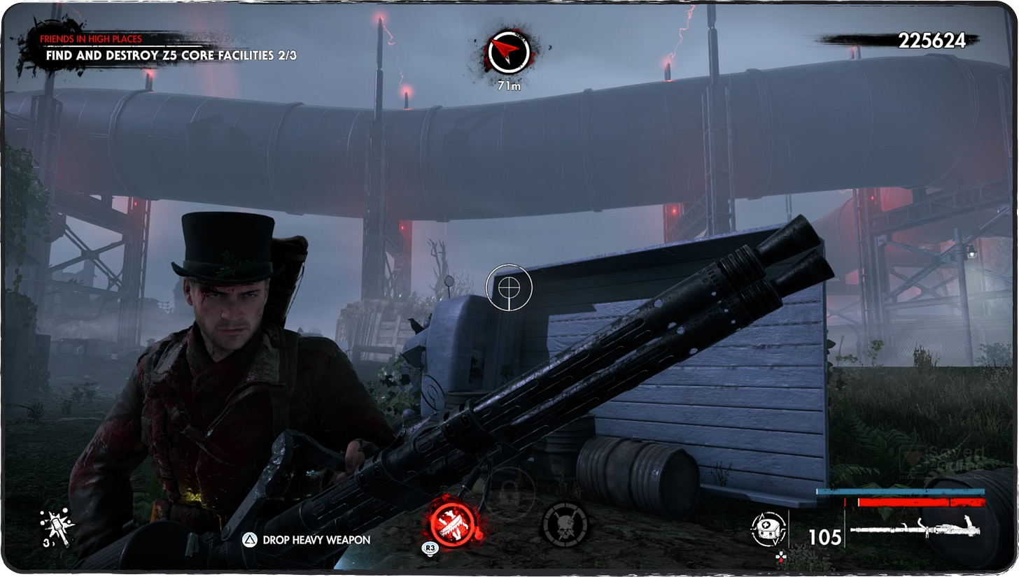 Karl looking rather festive in his Scrooge’s Hat!