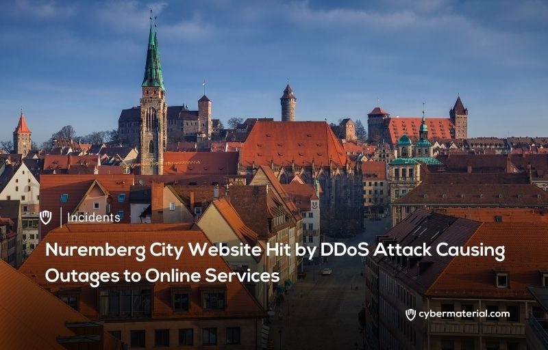 Nuremberg City Website Down Due to DDoS - CyberMaterial