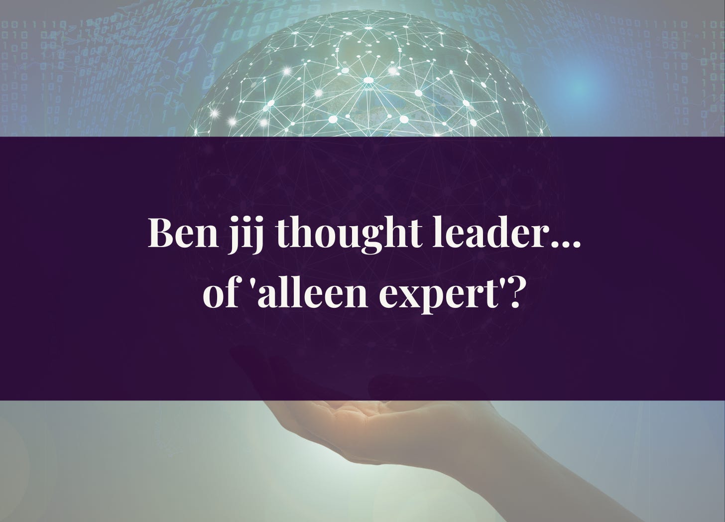 wat is thought leadership wat is thought leadership