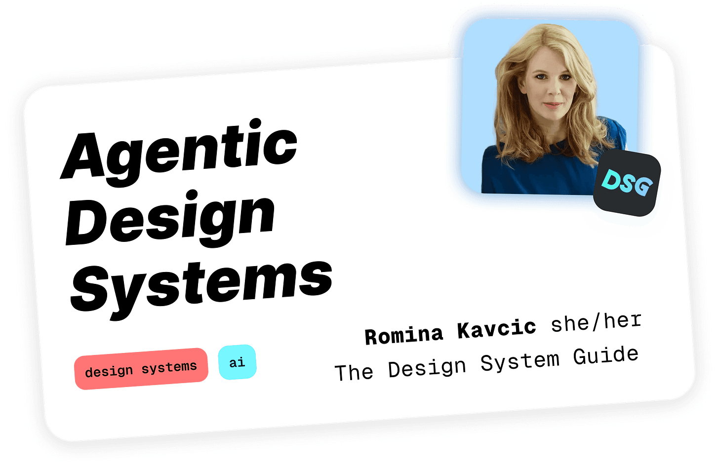 Romina Kavcic speaker at Into Design Systems AI Conference