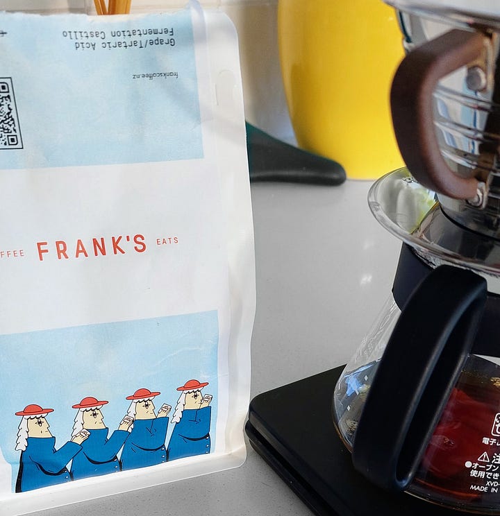 Frank's Coffee - a leader in the New Zealand specialty coffee scene.