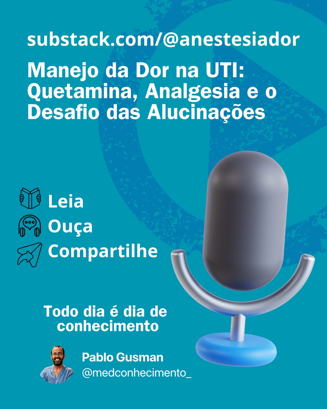 Manejo da Dor na UTI: Quetamina, Analgesia e o Desafio das Alucinações
