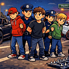 Teens charged after joyrides in stolen cars