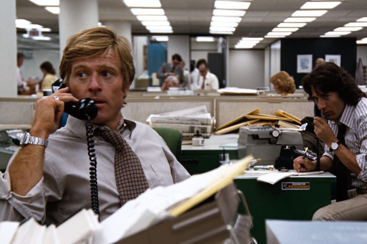 Memphis Flyer | Never Seen It: Watching <i>All the President's Men</i> with  <i>Memphis Flyer</i> Editor Jesse Davis