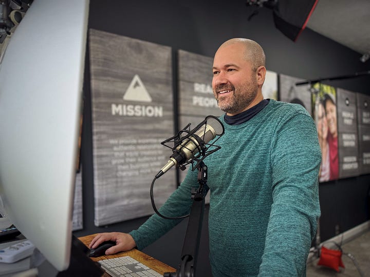 Writing and recording content for Elder My City