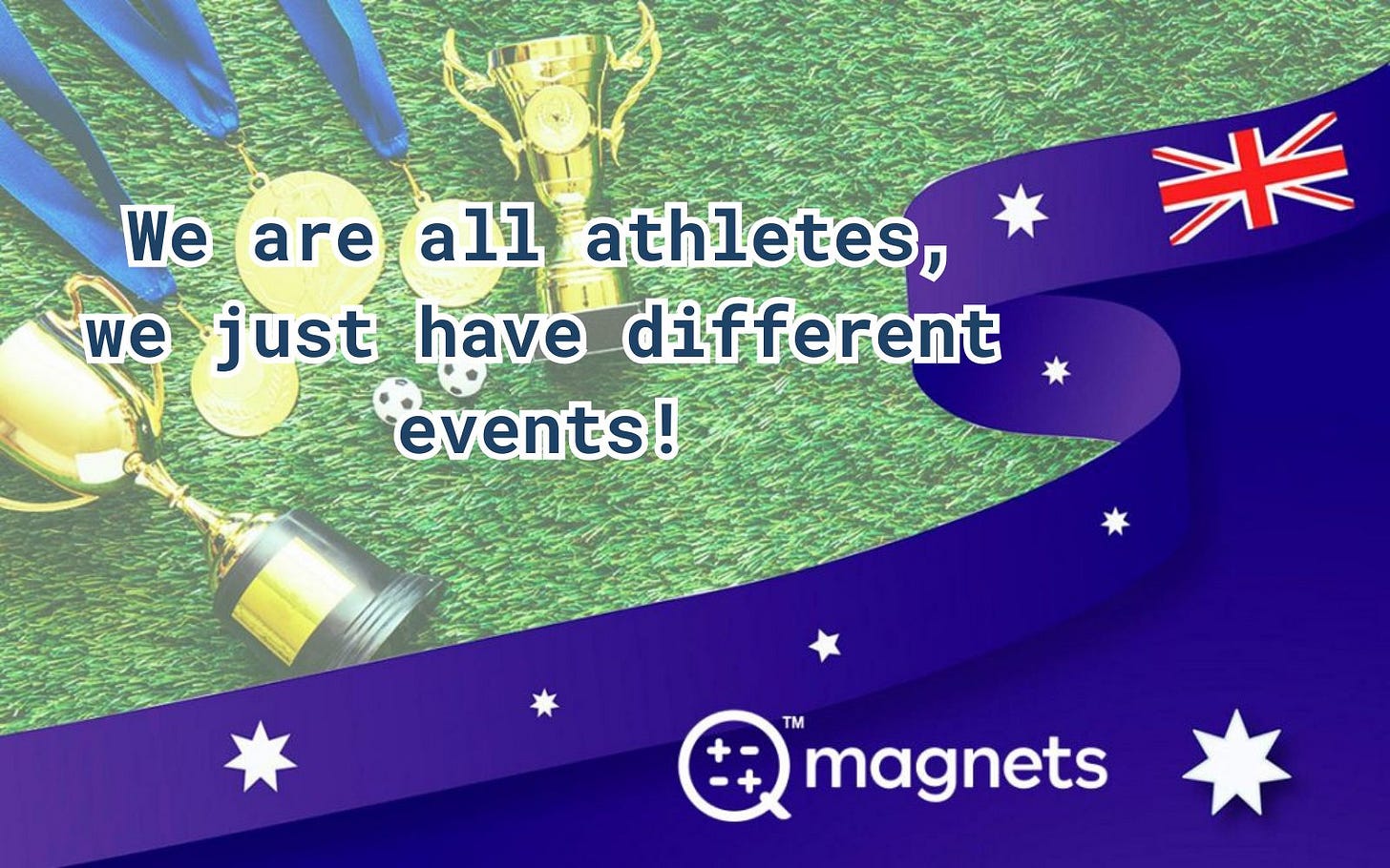 Champions use qmagnets for sports injuries