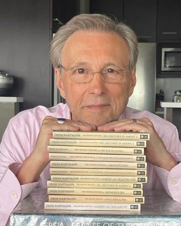 Thom Hartman, writer at Wisdom School