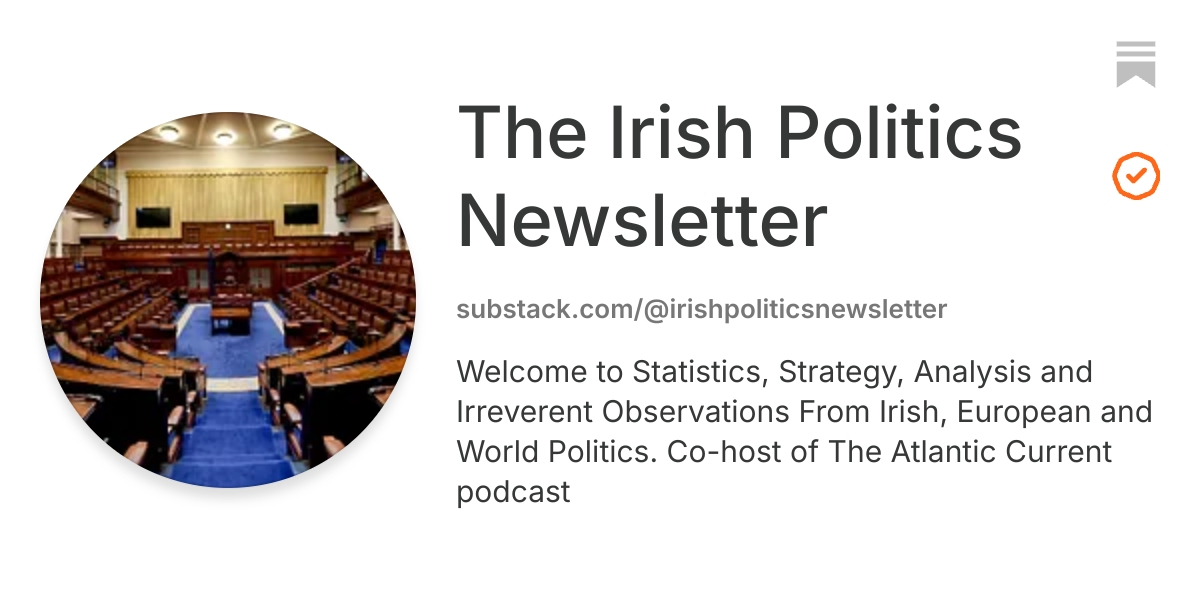 The Irish Politics Newsletter | Substack