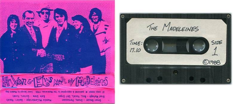 A cassette tape with a picture of a group of people

AI-generated content may be incorrect.