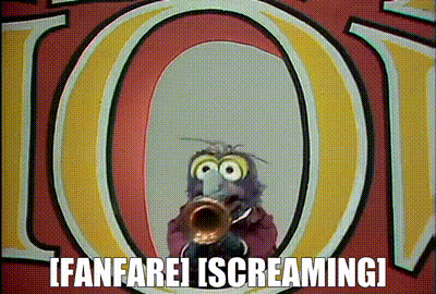 YARN | - [fanfare] - [screaming] | The Muppet Show (1976) - S03E23 Lynn  Redgrave | Video gifs by quotes | 84a78052 | 紗
