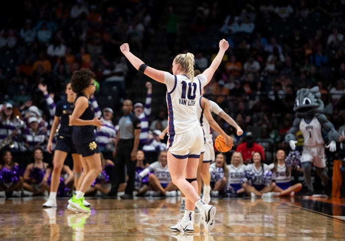 Notre Dame women's basketball vs TCU in NCAA Tournament: Photo gallery