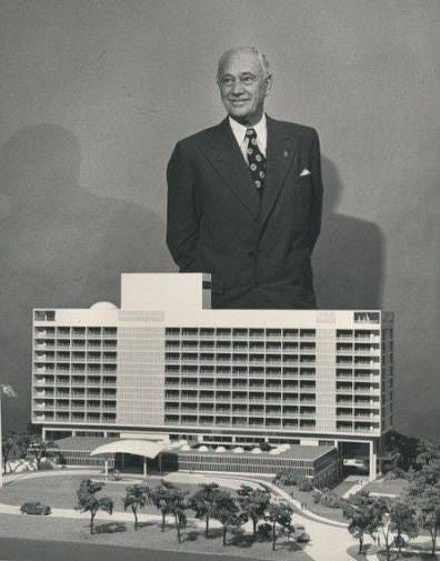 Hilton - It all started when Conrad Hilton bought his first hotel in 1919. Today, Hilton is one of the largest and fastest growing hotel companies in the world, with 17 brands