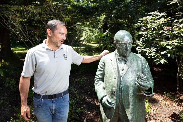 Phil Ginsburg John McLaren statue