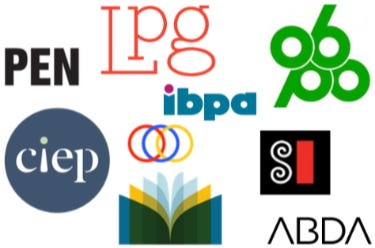 Publishing association logos. Publishing association logos.