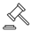 Gavel outline
