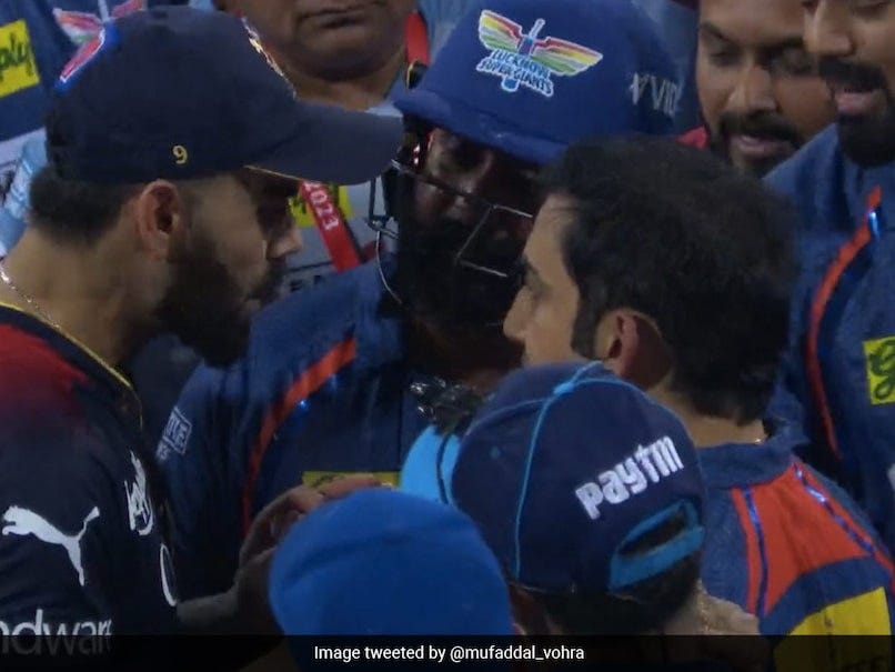 GG's Not Even Playing": Australia Great's Clear Take On Virat Kohli-Gautam  Gambhir Spat In IPL 2023 | Cricket News