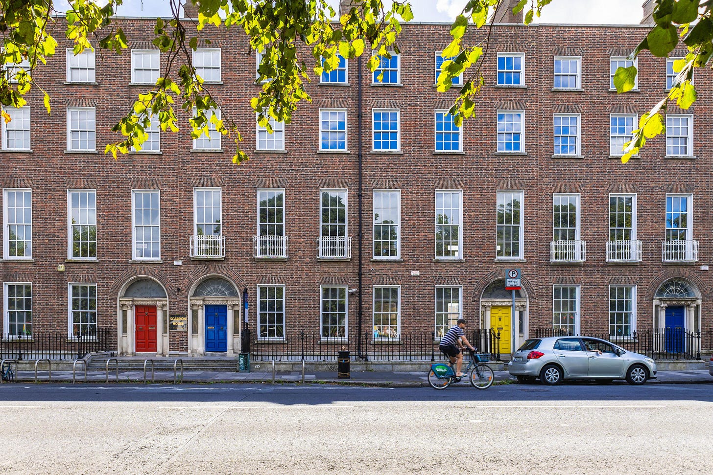 Image of Georgian Houses in Mountjoy Square, Dublin