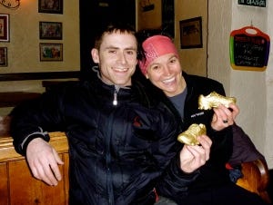 Our golden shoe trophies!