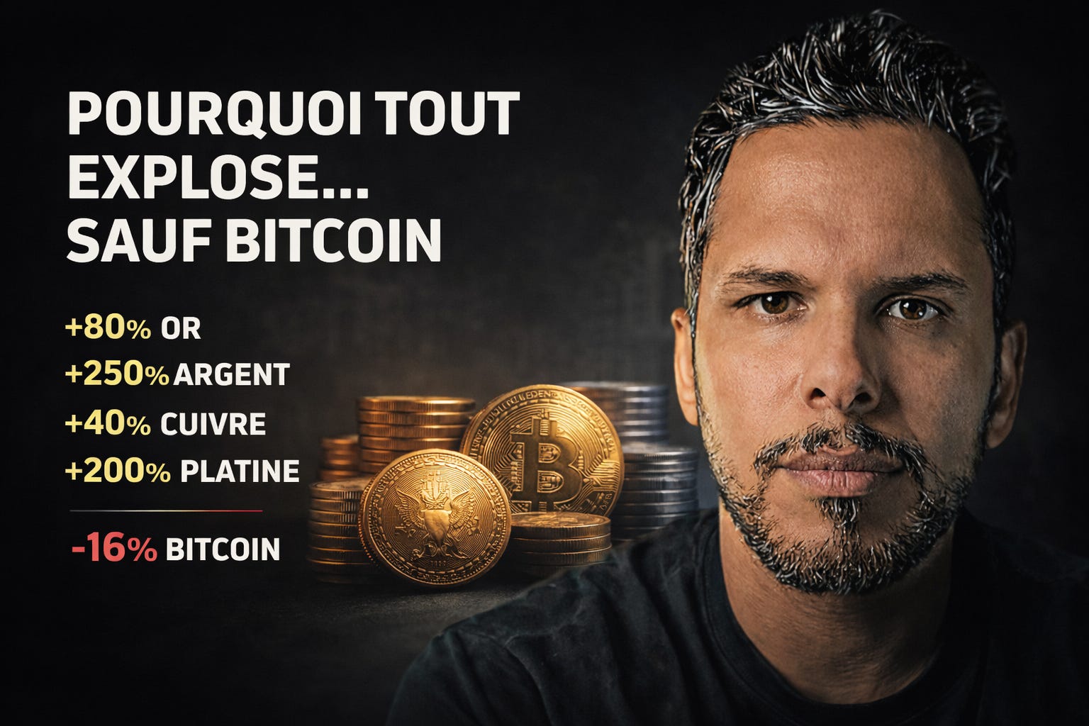 Pourquoi tout explose… sauf Bitcoin