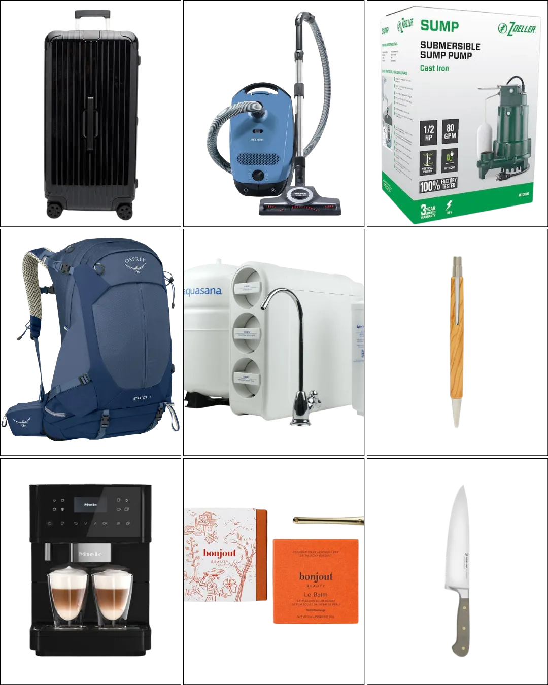 * Zip Dee chairs review * Lampe Berger worth it * Kohler ceramic disc faucet * Miele coffee machine review * Capital One Venture X worth it * Amex Platinum worth it * reverse osmosis system for home * best sump pump