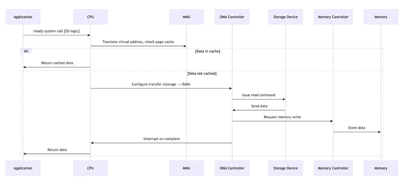 Overall read flow