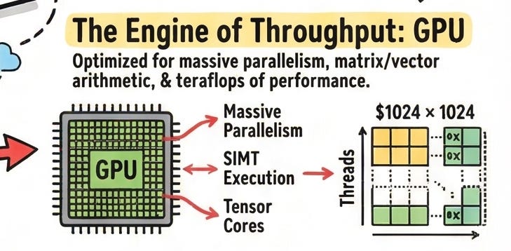 CPU vs GPU vs TPU vs NPU vs DPU vs APU vs LPU