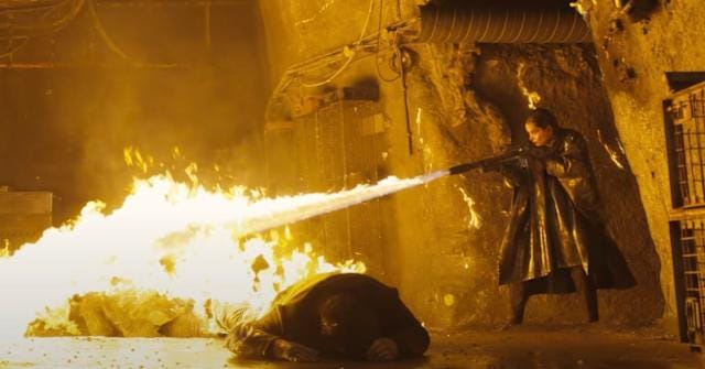 Ballerina' Has One of the Coolest Stunts I've Ever Seen. It Involves  Flamethrowers.