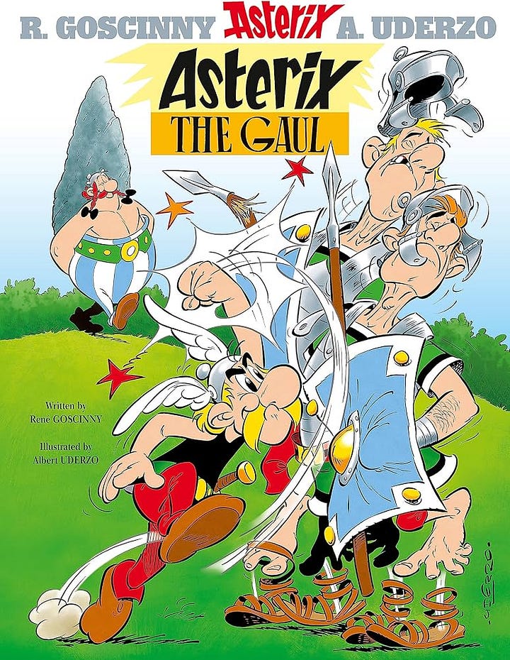 Franco-Belgian comics of Asterix and Tintin
