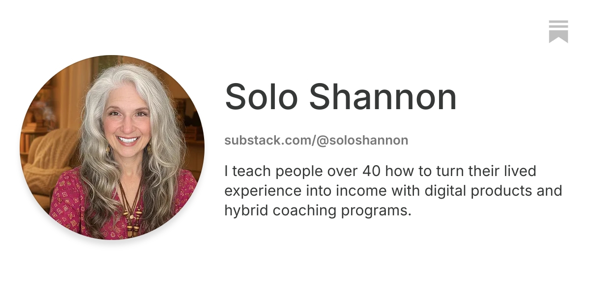 Solo Shannon | Substack