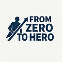 Logo for From Zero 📈 to Hero 🦸♂️ Podcast